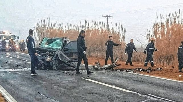 Un policía drogado y borracho chocó y mató a una maestra en una ruta del sur de Santa Fe