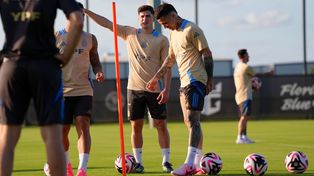 Julián Álvarez, una de las grandes figuras con las que cuenta la selección nacional.
