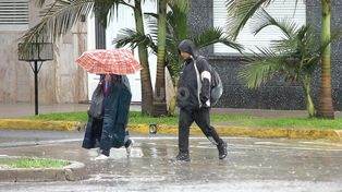 Qué cantidad de lluvia cayó sobre la ciudad de Santa Fe