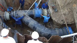 Cortan el suministro de agua en el norte