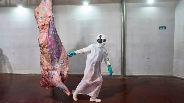 El consumo de carne vacuna