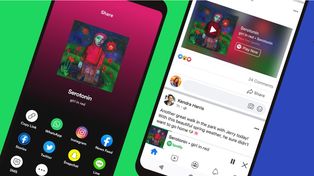 Spotify se integra a Facebook y los usuarios podrán escuchar música en la app