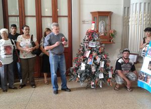 Víctimas de inseguridad: el árbol de la memoria ya está en Casa de Gobierno