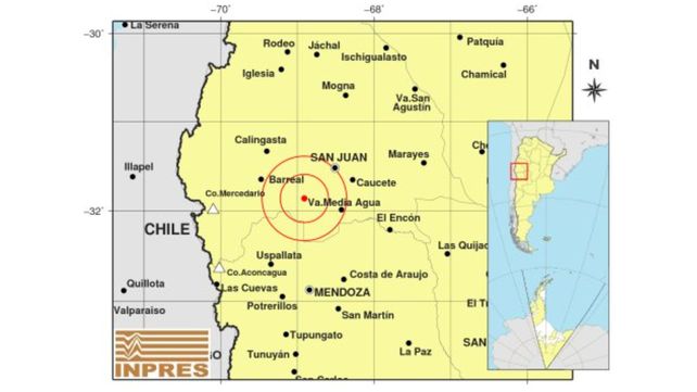 Terremoto en San Juan: se sintió fuerte en varias provincias y también en Rosario