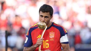 Rodri ganó el Balón de Oro como mejor jugador del Mundial 2026