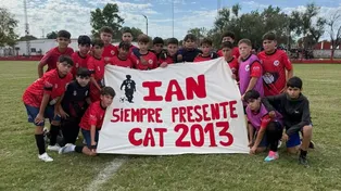 Ian Cabrera, siempre presente: el homenaje de su club al chico asesinado en la escuela de San Cristóbal