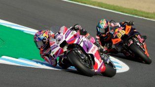 El español Martín ganó en Japón y se acercó al líder del MotoGP