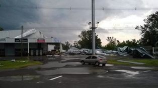 Se normaliza la situación en Bragado tras la cola de tornado que afectó la ciudad