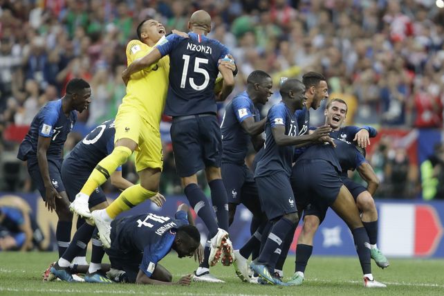 Francia, campeón del mundo en Rusia 2018