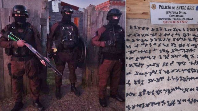 Narcomenudeo: operativos en nueve ciudades con 16 detenidos