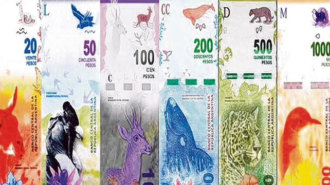 Chau animales. Los nuevos billetes tendrán personas que se identifiquen con los valores sociales del país.