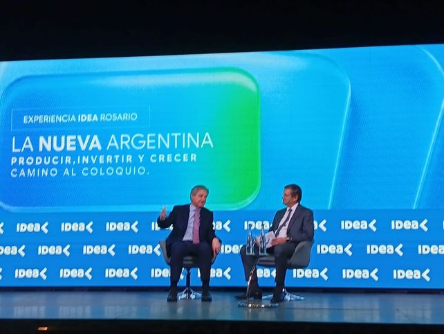 El viceministro de Economía conversó en Rosario con el presidente de Idea