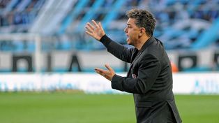 Gallardo habló tras el partido.