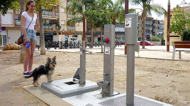 Inauguran primer baño público para perros en España