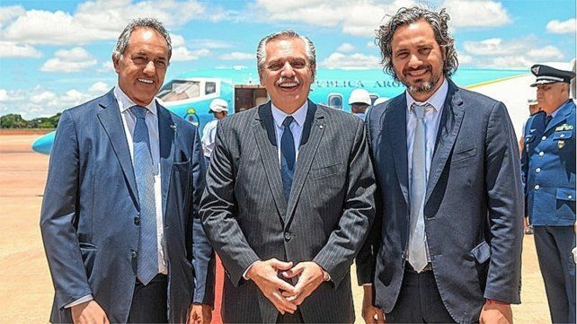Reelección. Cafiero apuesta a un nuevo mandato de Alberto Fernández.