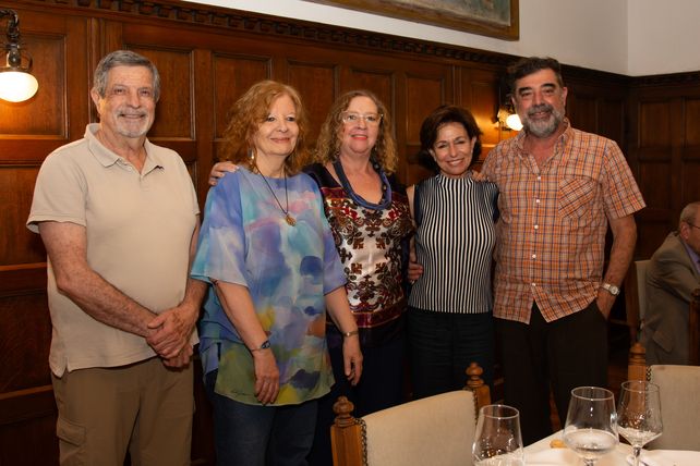 Julio Rayon, Liliana Jones, Patricia Quaranta, María Eugenia Prece y Sergio Gioachini