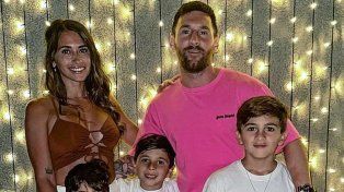 Messi recibió el Año Nuevo con su familia y con un posteo con millones de likes