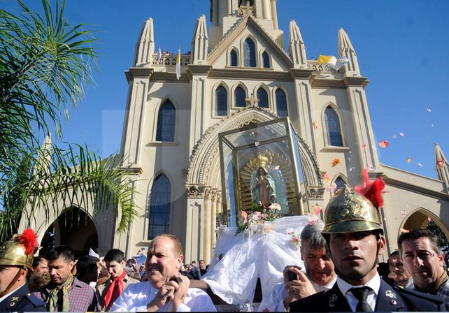 Renovada. Los fieles podrán observar los cambios en la Basílica. Foto: José Busiemi / UNO Santa Fe