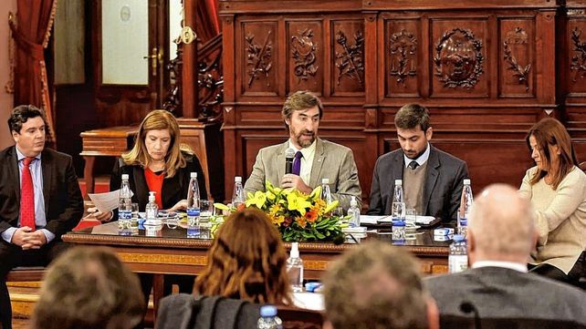 En Diputados hubo una reunión.