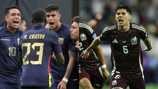 México y Ecuador se juegan el pase a los cuartos de final de la Copa América