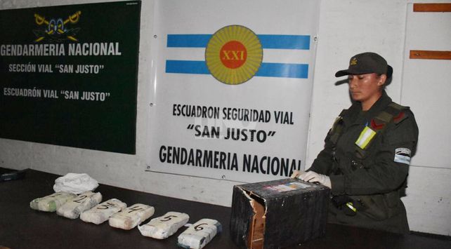 droga marihuana gendarmeria San JUsto