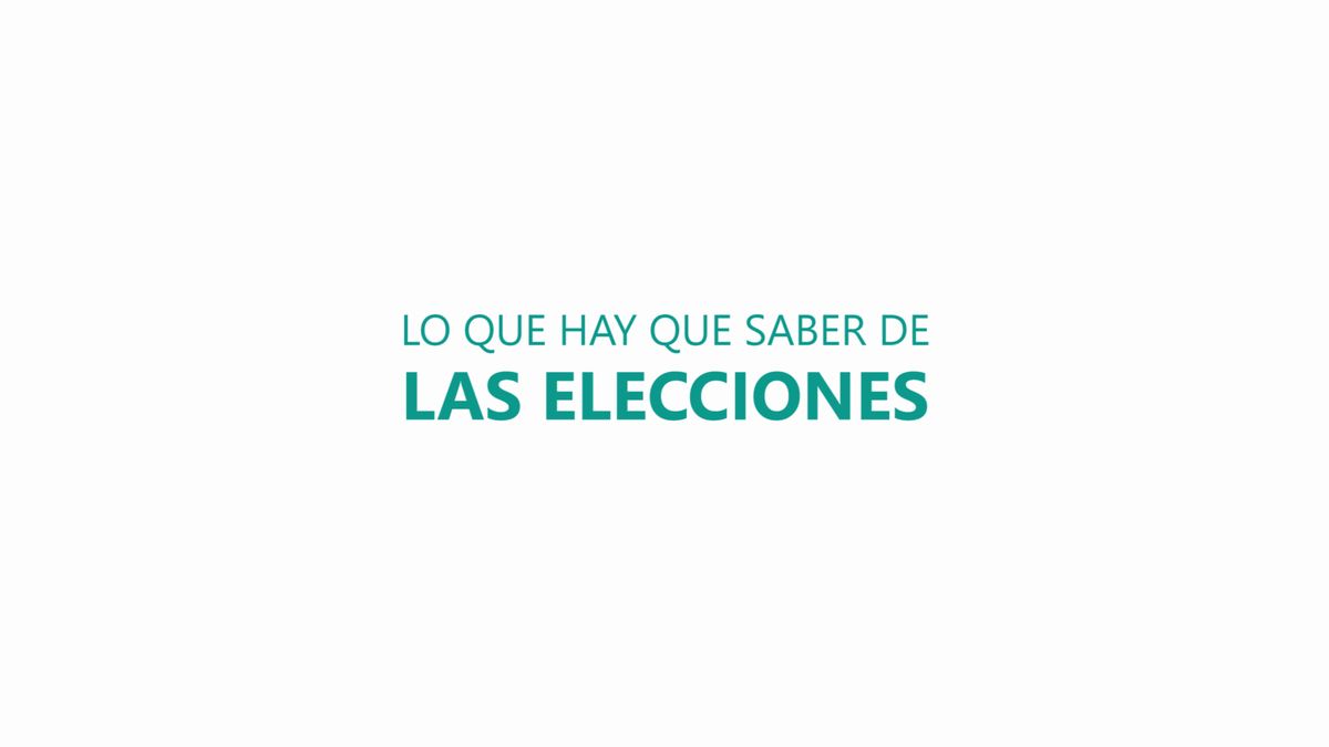 Lo que hay que saber sobre las elecciones