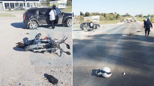El accidente ocurrió en la RN12