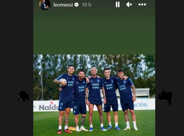El gran gesto de Lionel Messi con Pablo Maffeo, el nuevo integrante de la selección