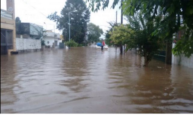 El río Uruguay afecta a ciudades importantes como Concordia