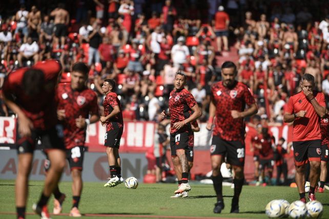 Los trabajos precompetitivos rojinegros, con Luciano Herrera a la cabeza.
