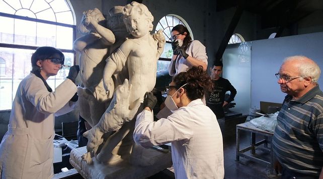 La restauración que lleva adelante el Gobierno de la Ciudad en la actualidad.