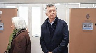 El ex presidente Mauricio Macri emitió su sufragio, y pidió a la sociedad votar para “dejar atrás una era que nos ha provocado mucho daño y tristeza”. Crédito: Mariano Fuchila.