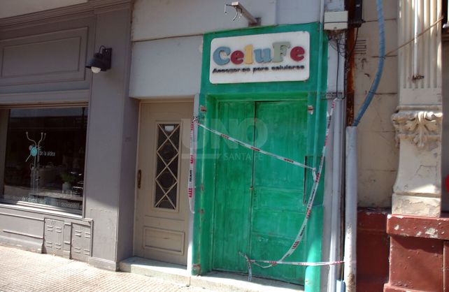 El lugar en d&oacute;nde se realiz&oacute; la fiesta clandestina en plena Peatonal Santafesina