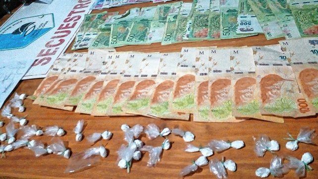 Narcomenudeo: usaban a un menor para guardar cocaína y dinero
