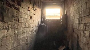 Imágenes del interior del San Roque tras el incendio