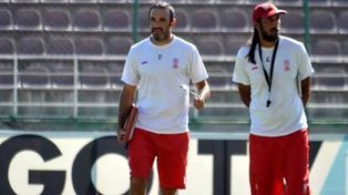 El cuerpo técnico de Unión empezó a llegar a Santa Fe