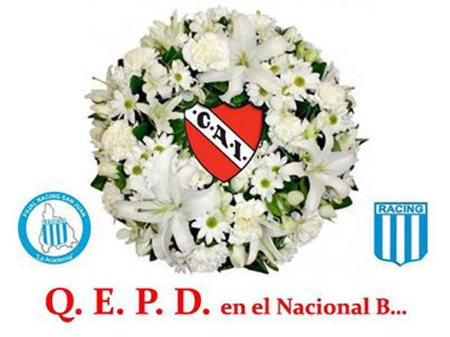 Los nuevos afiches tras el descenso de Independiente de Avellaneda