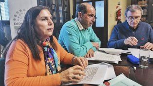 El encuentro fue encabezado por los legisladores de Juntos por Entre Ríos, Gabriela Lena y Marcelo López.