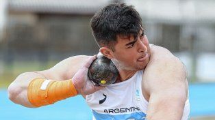 Nazareno Sasia consiguió la medalla de plata en Bolivia.