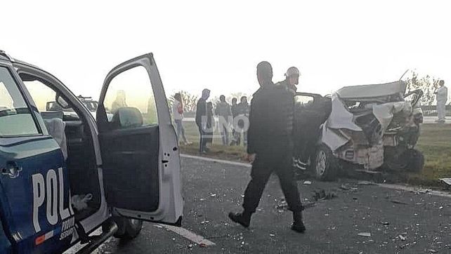 Varios choques con muchos heridos en autopista Santa Fe-Rosario producto de la niebla y el humo.&nbsp;