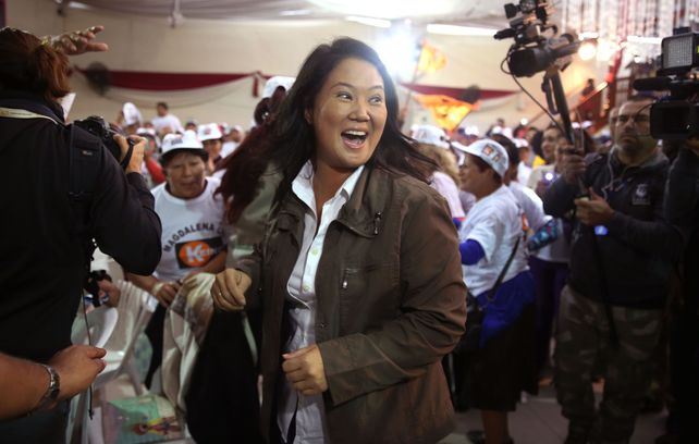 Imparable. La China lidera las encuestas para la segunda vuelta electoral.