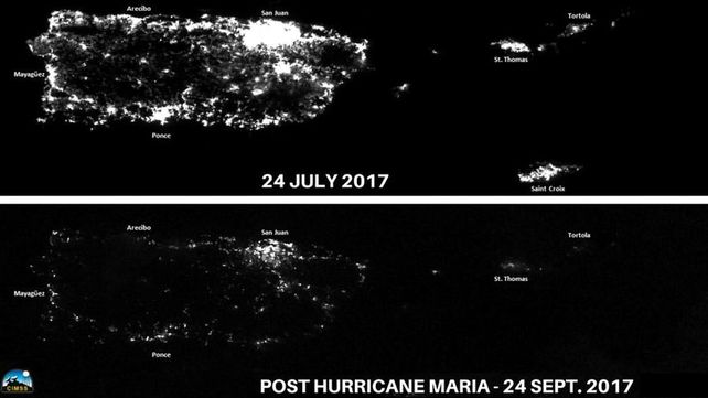 Impactantes imágenes de Puerto Rico después del paso del huracán Maria