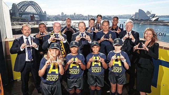Australia presentó su candidatura para organizar el Mundial de rugby 2027. 