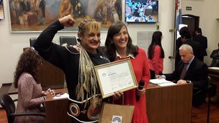 Locomotora  Oliveras fue reconocida en el Concejo Municipal