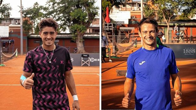 Francisco Comesaña y Mariano Navone animarán este domingo la final del Challenger de Buenos Aires.