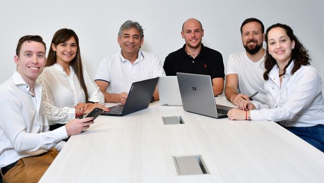 El equipo de trabajo de la firma rafaelina Eniac Group.
