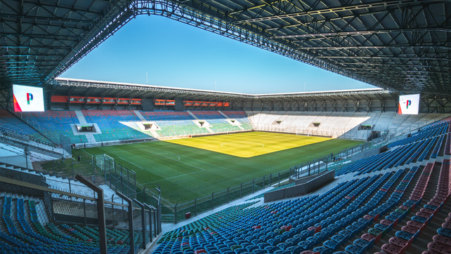 La popular norte (izquierda) y la platea este (al fondo) serían para la hinchada de Newells. La popular norte (izquierda) y la platea este (al fondo) serían para la hinchada de Newells.