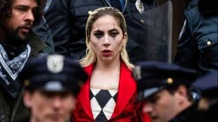 Lady Gaga en la piel de Harley Quinn, en la película Joker: Folie à Deux que llegará a los cines del mundo en octubre de 2024.