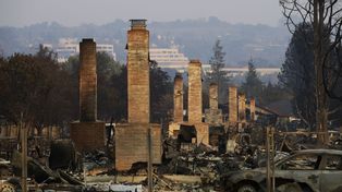 Los incendios dejan seis muertos y miles de evacuados en California