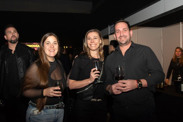 Bianca Baudagna, Carolina Rossetti y Germán Spoto